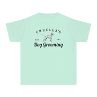 Cruella’s Dog Grooming Comfort Colors Youth Midweight Tee