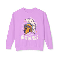 I Can Go The Distance Unisex Lightweight Comfort Colors Crewneck Sweatshirt