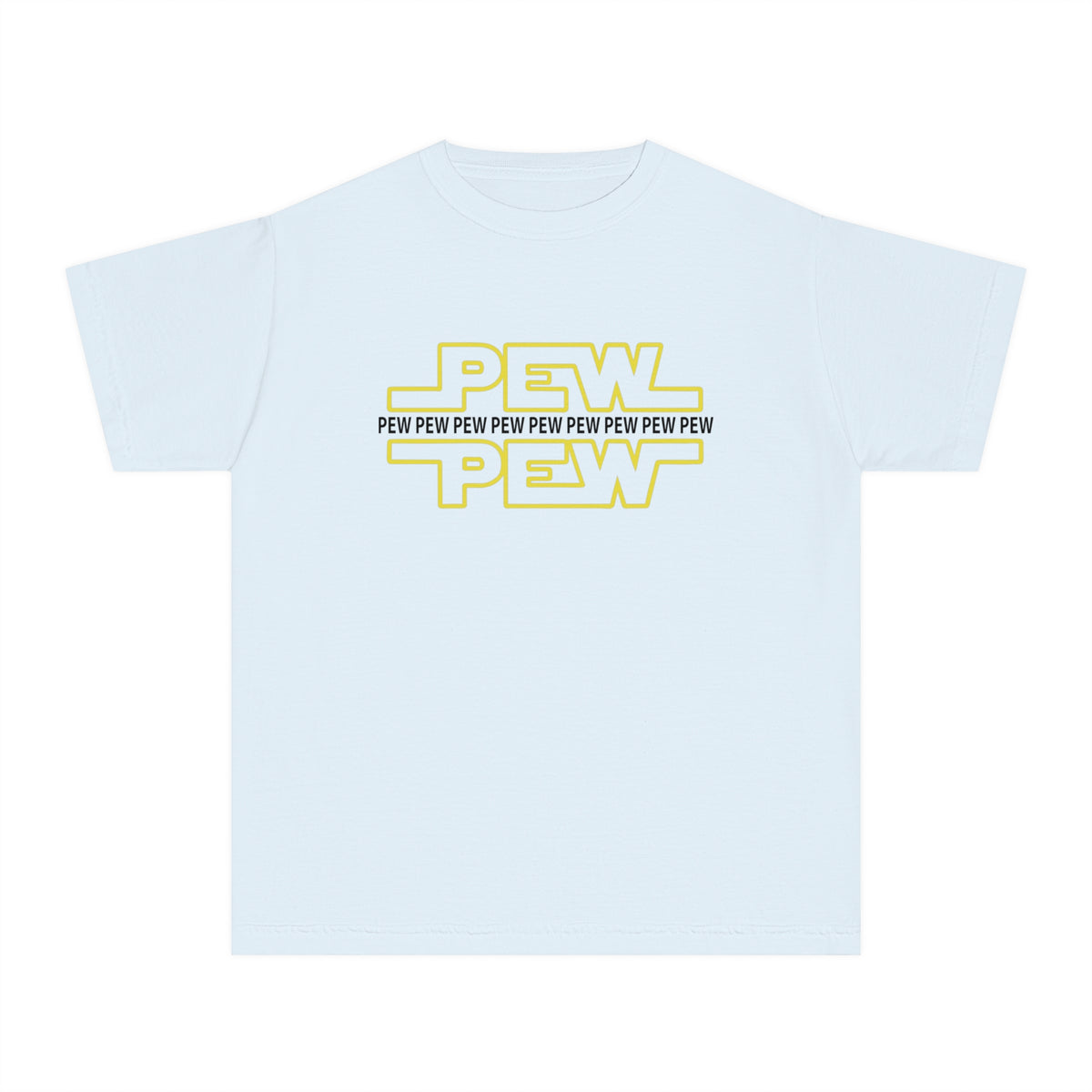 PEW PEW PEW Comfort Colors Youth Midweight Tee