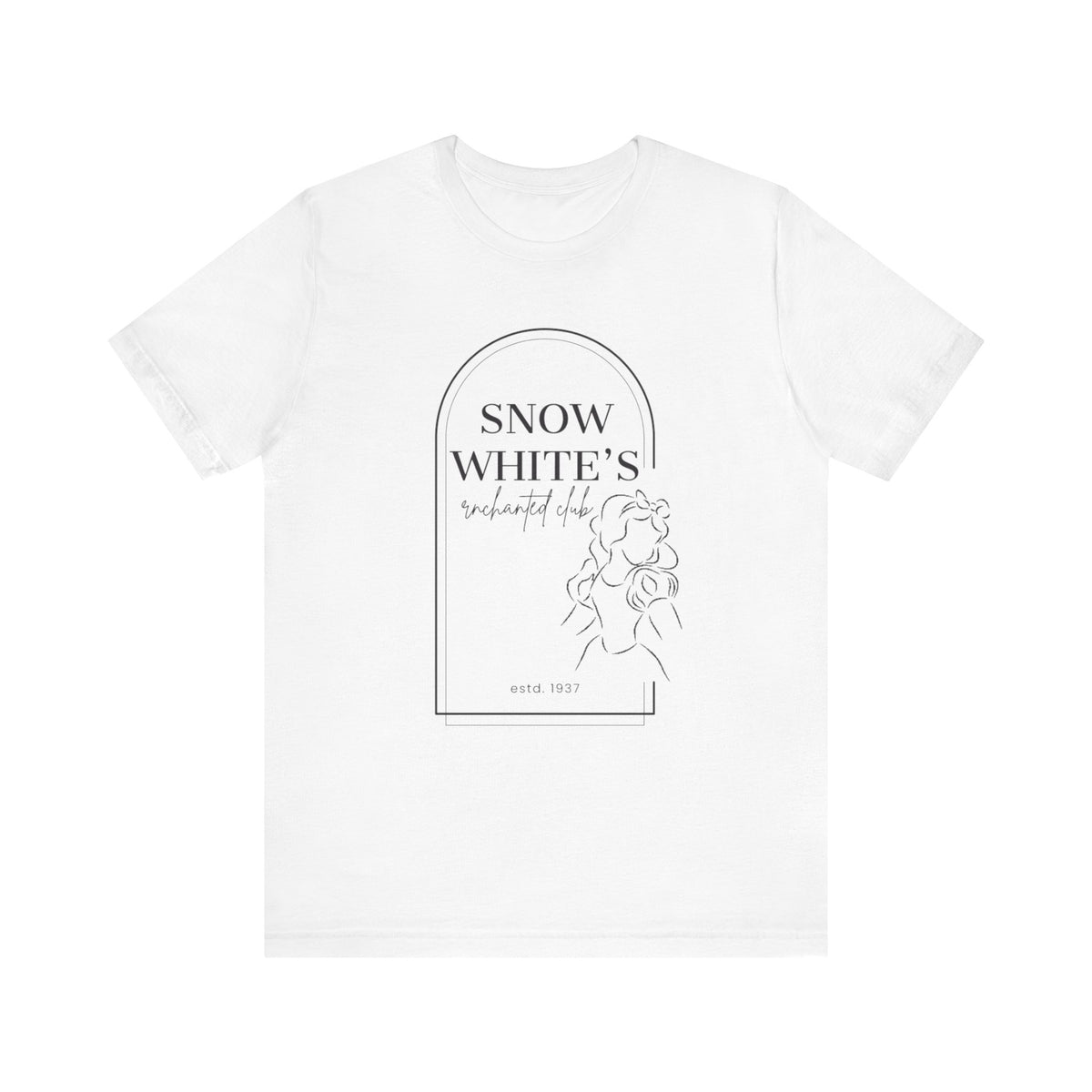 Snow White's Enchanted Club Bella Canvas Unisex Jersey Short Sleeve Tee