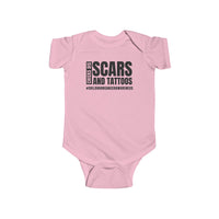 Chicks Dig Scars and Tattoos Rabbit Skins Infant Fine Jersey Bodysuit