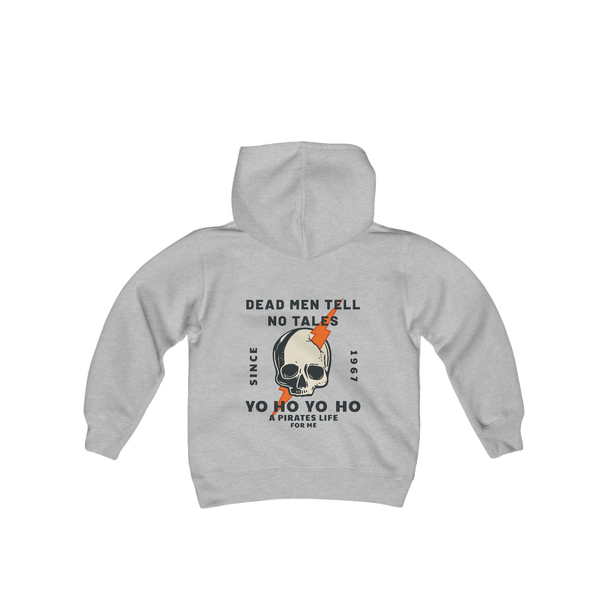 Dead Men Tell No Tales Gildan Youth Heavy Blend Hooded Sweatshirt
