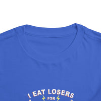 I Eat Losers For Breakfast Bella Canvas Toddler Short Sleeve Tee