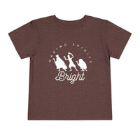 Making Spirits Bright Bella Canvas Toddler Short Sleeve Tee