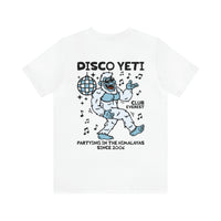 Disco Yeti Bella Canvas Unisex Jersey Short Sleeve Tee