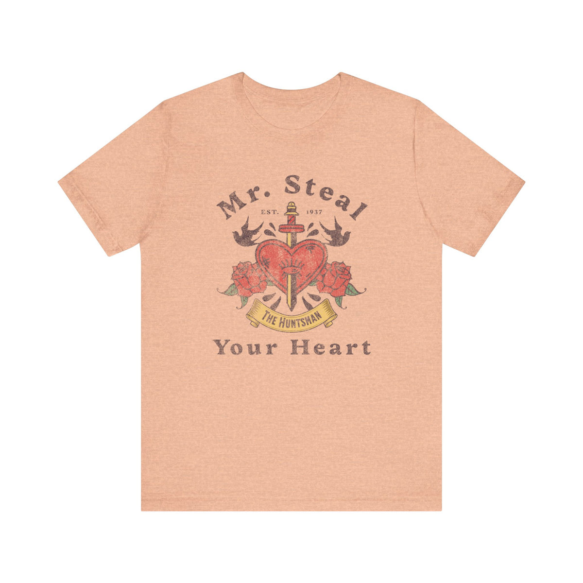 Mr. Steal Your Heart Bella Canvas Unisex Jersey Short Sleeve Tee