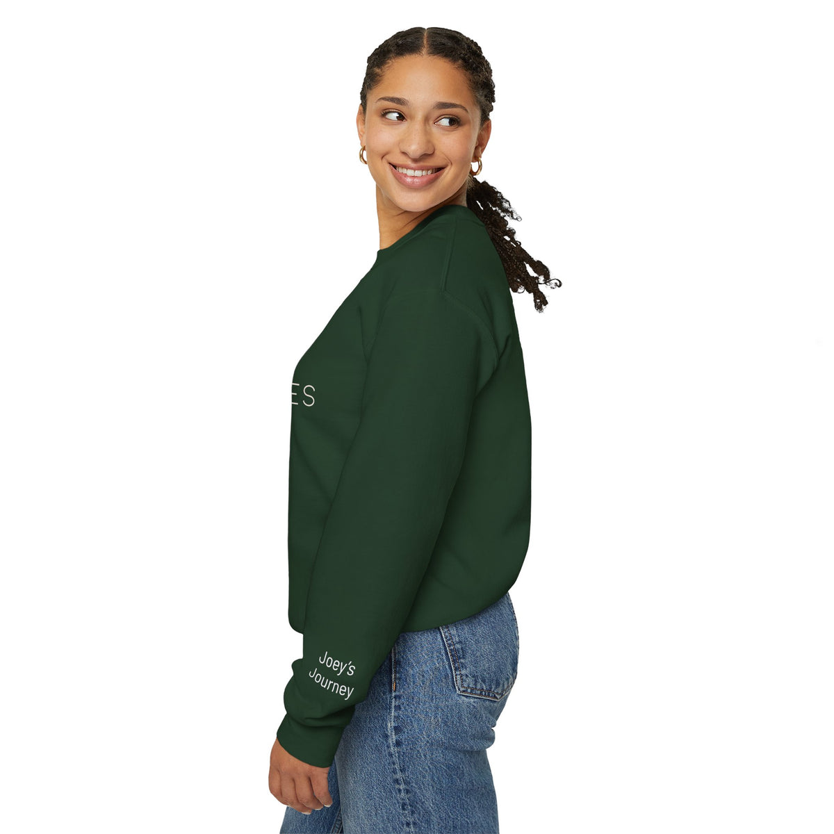 Joey's Journey Chromosome 6q Deletion Awareness Gildan Unisex Heavy Blend™ Crewneck Sweatshirt