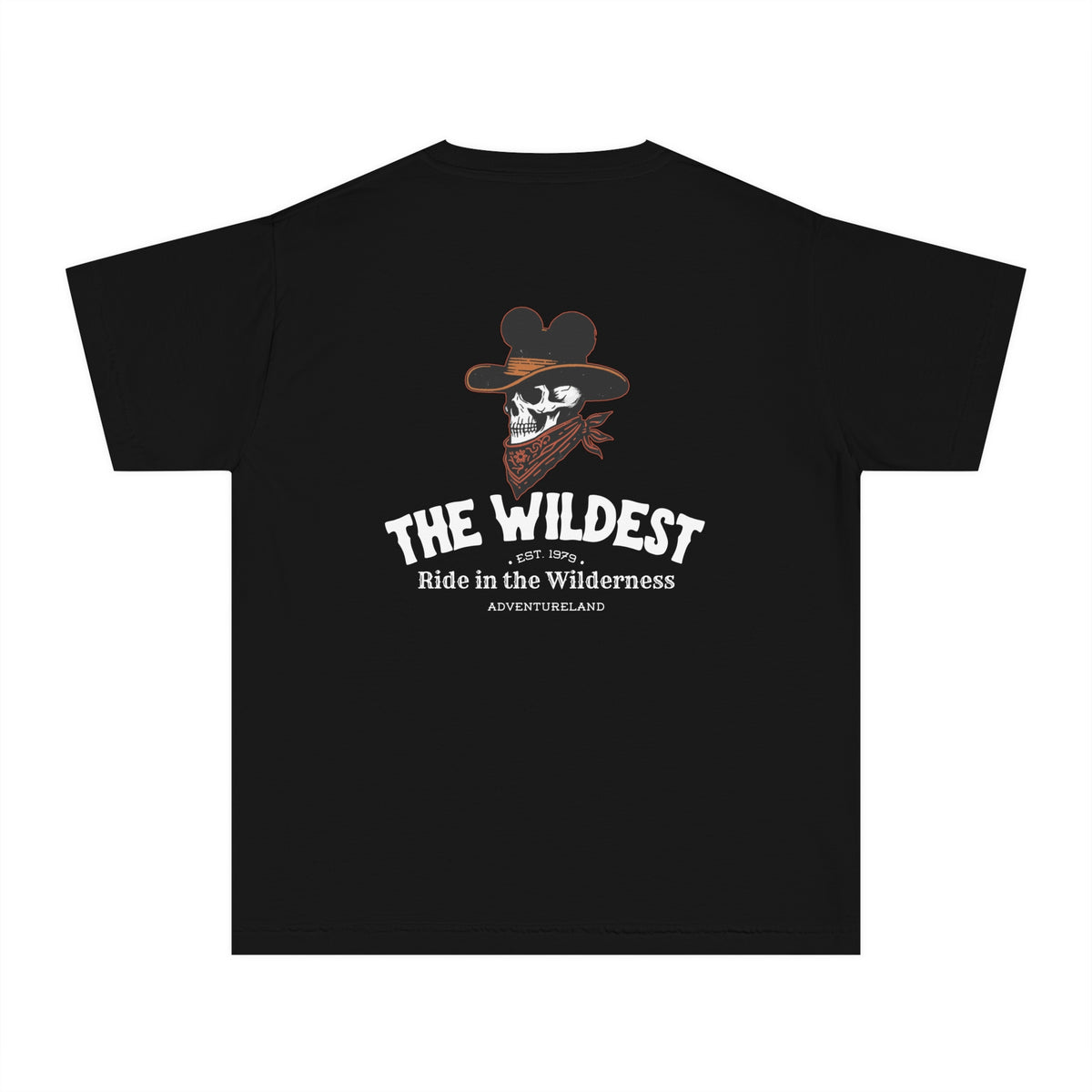 The Wildest Ride in the Wilderness Comfort Colors Youth Midweight Tee