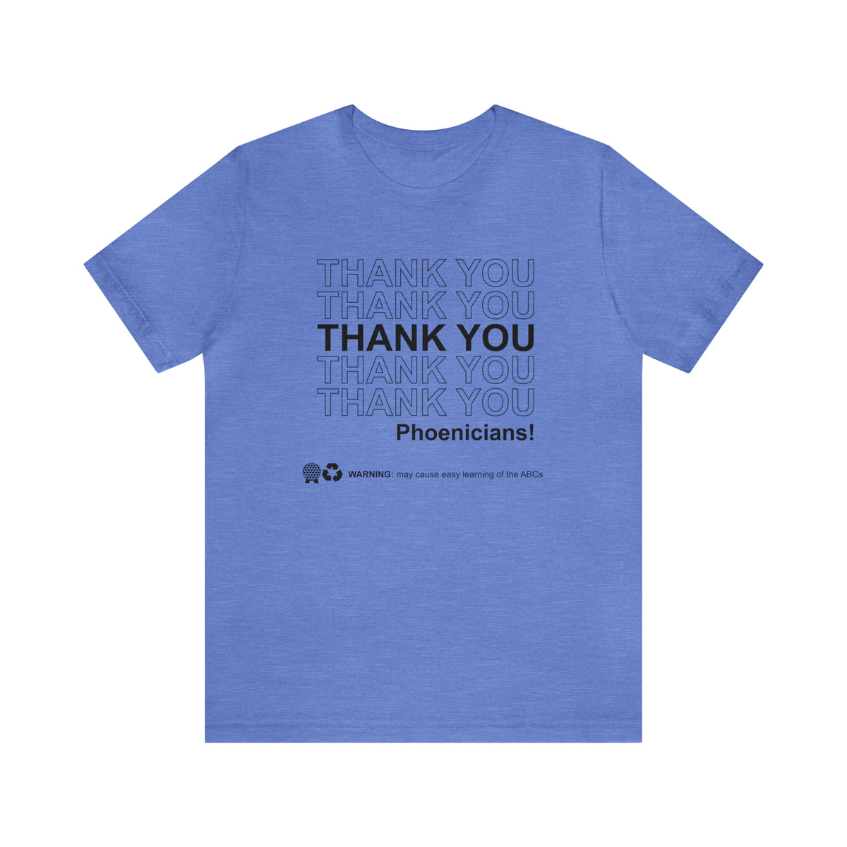 Thank You Phoenicians Bella Canvas Unisex Jersey Short Sleeve Tee