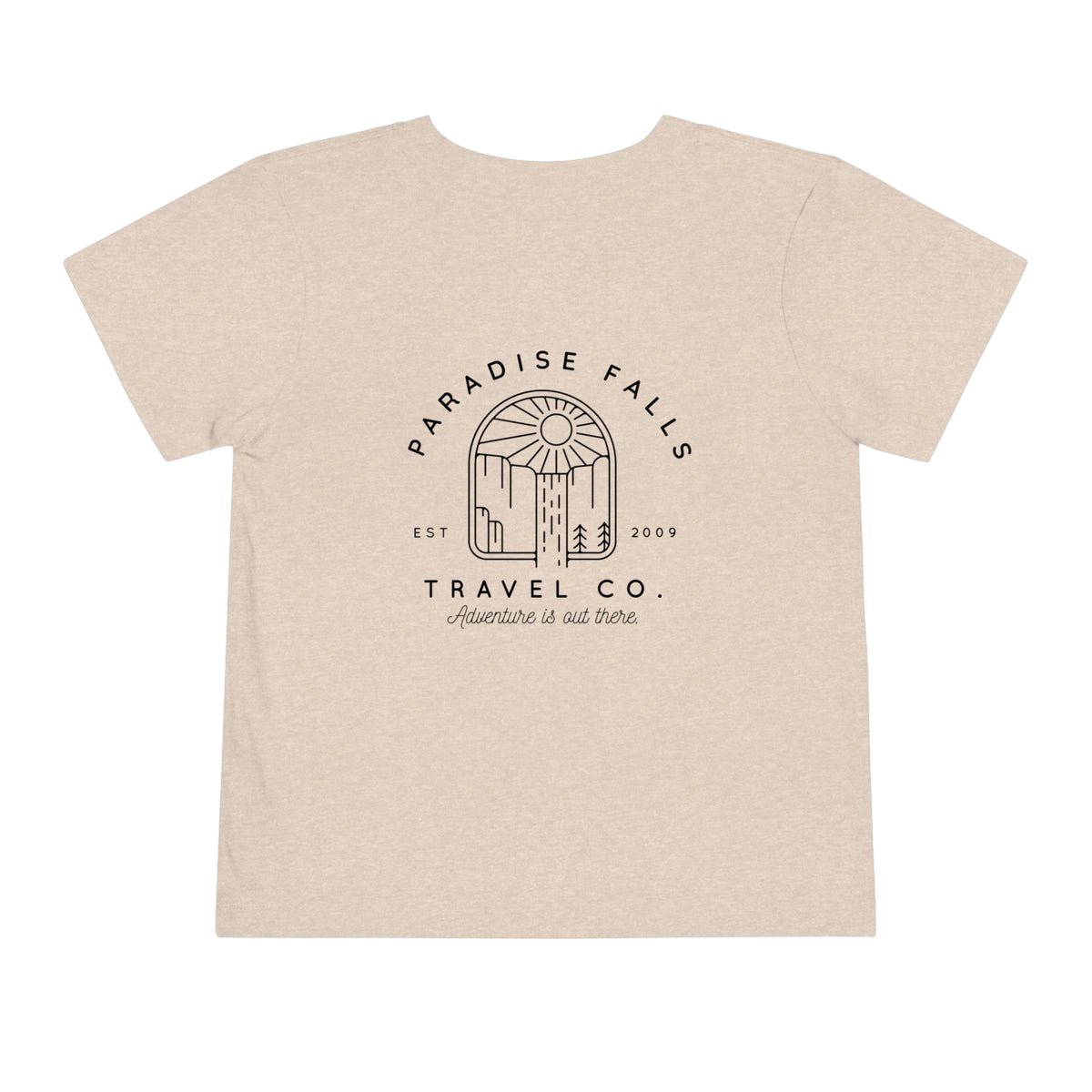 Paradise Falls Bella Canvas Toddler Short Sleeve Tee