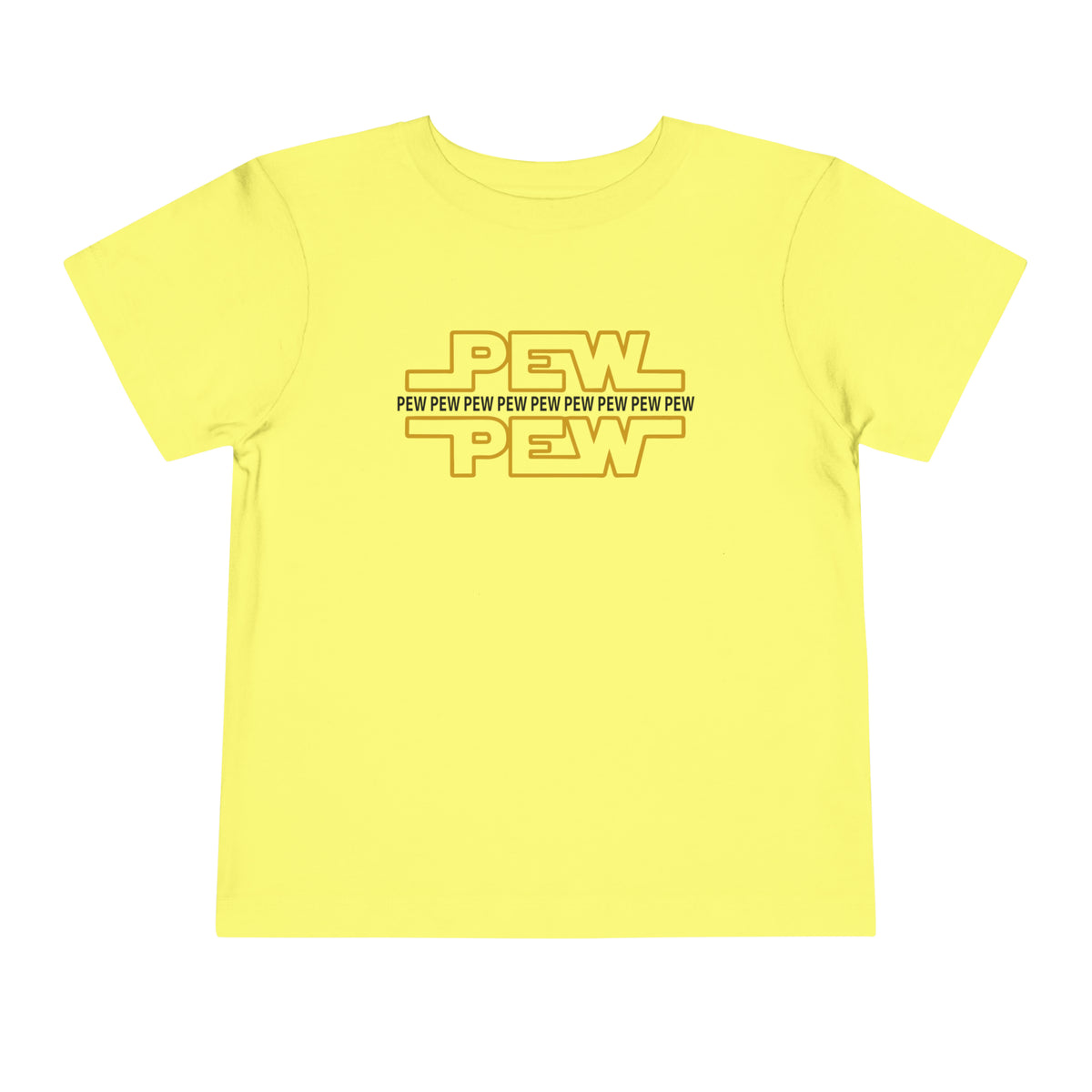 PEW PEW PEW Bella Canvas Toddler Short Sleeve Tee