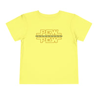 PEW PEW PEW Bella Canvas Toddler Short Sleeve Tee