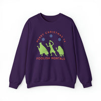 Merry Christmas Ya Foolish Mortals Gildan Unisex Heavy Blend™ Crewneck Sweatshirt