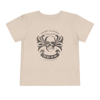Dead Men Tell No Tales Bella Canvas Toddler Short Sleeve Tee