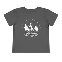 Making Spirits Bright Bella Canvas Toddler Short Sleeve Tee