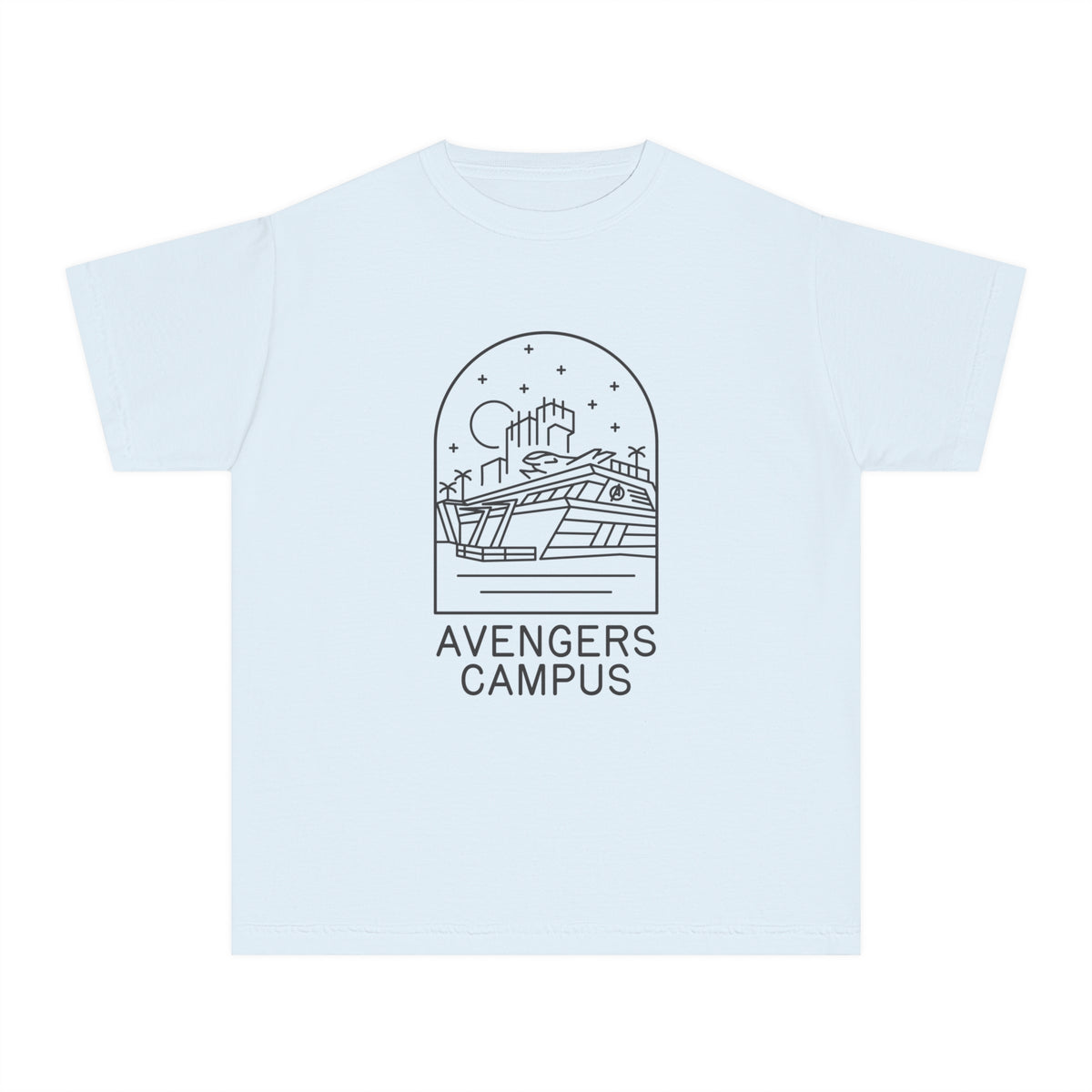 Avengers Campus Comfort Colors Youth Midweight Tee