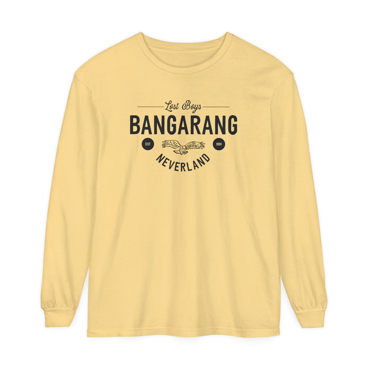 Bangarang Comfort Colors Unisex Garment-dyed Long Sleeve T-Shirt