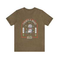 There's A Snake In My Boot Bella Canvas Unisex Jersey Short Sleeve Tee