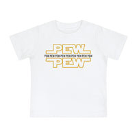 PEW PEW PEW Bella Canvas Baby Short Sleeve T-Shirt