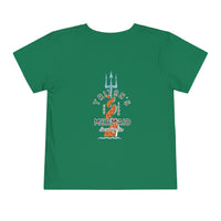 Triton's Mermaid Security Bella Canvas Toddler Short Sleeve Tee