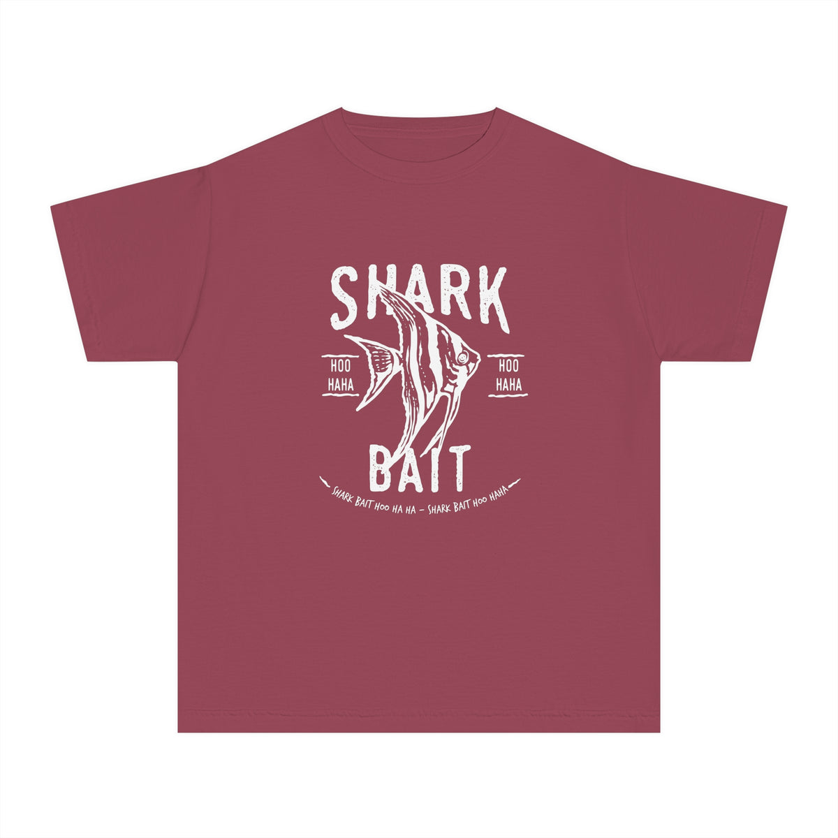 Shark Bait Hoo Haha Comfort Colors Youth Midweight Tee