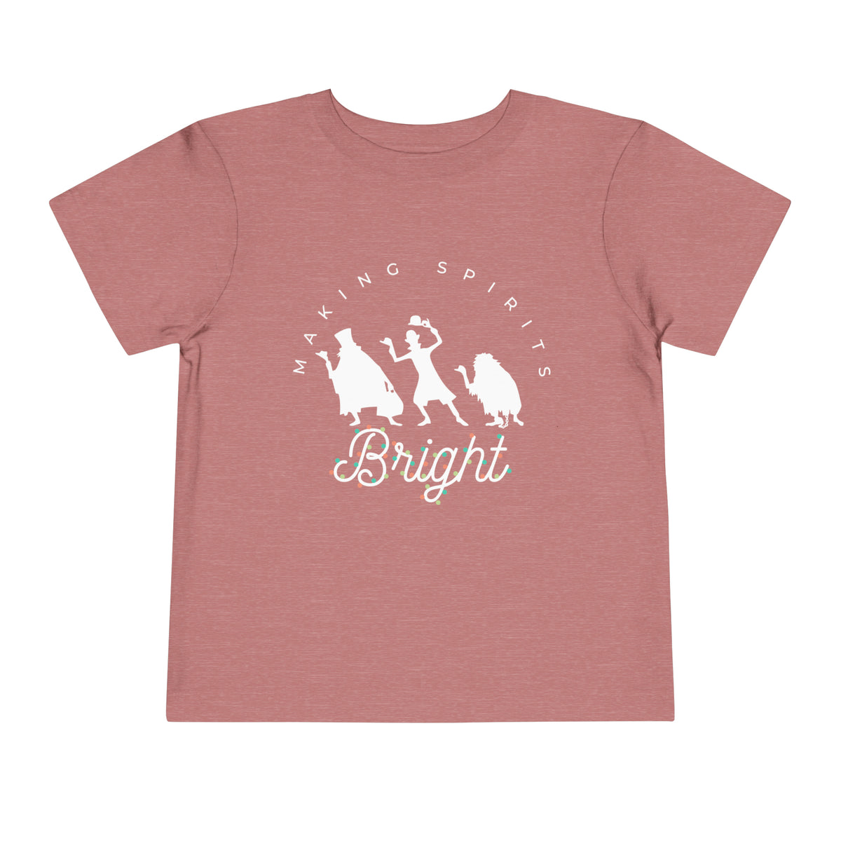 Making Spirits Bright Bella Canvas Toddler Short Sleeve Tee