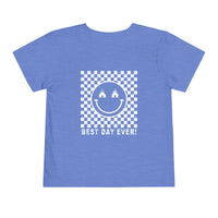 Best Day Ever Bella Canvas Toddler Short Sleeve Tee
