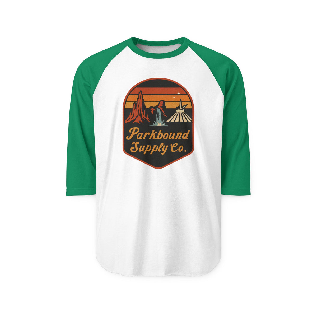 The Triple Mountain Badge Raglan Shirt