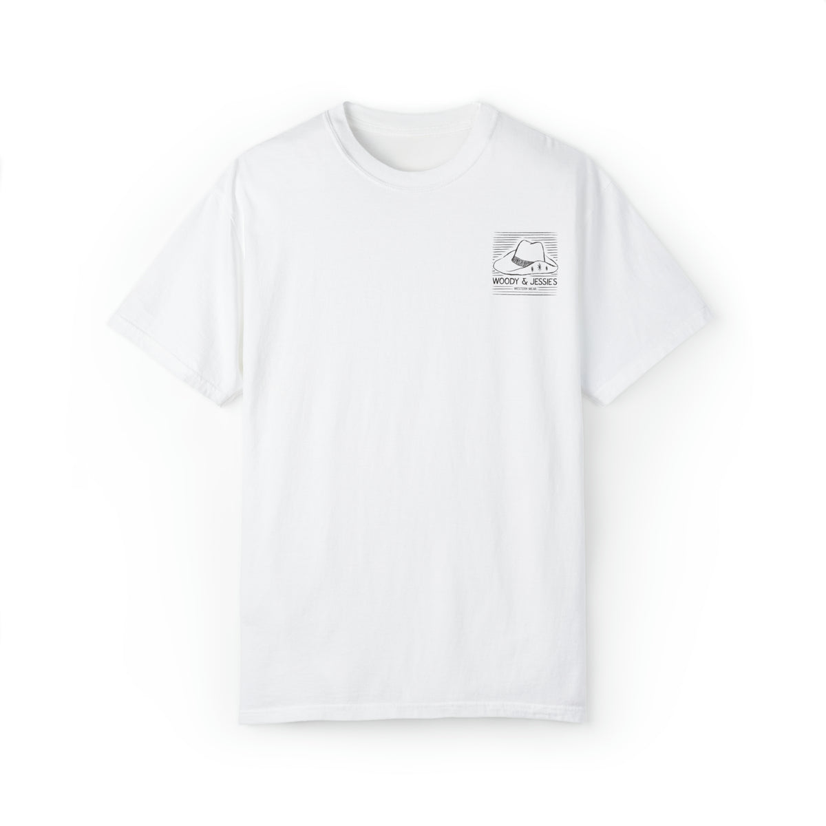Woody & Jessie's Western Wear Comfort Colors Unisex Garment-Dyed T-shirt