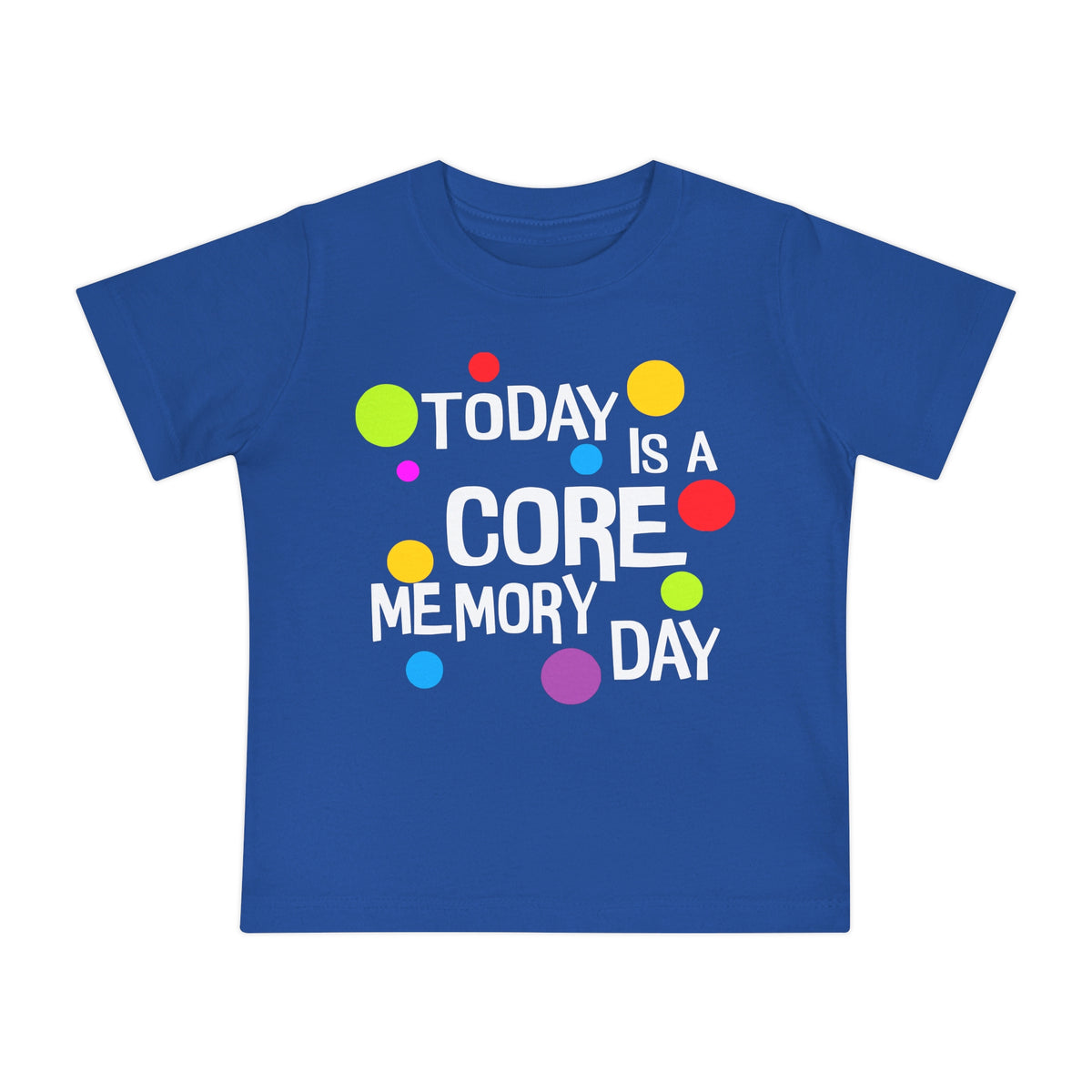 Core Memory Day Bella Canvas Baby Short Sleeve T-Shirt