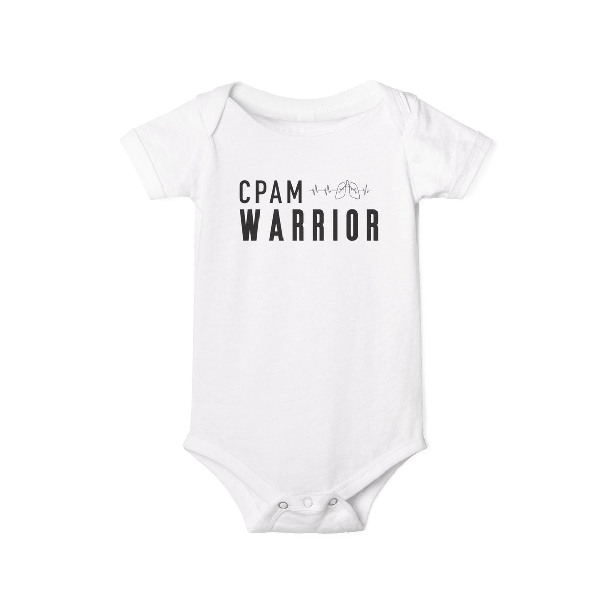 CPAM Warrior Bella Canvas Infant Jersey One Piece