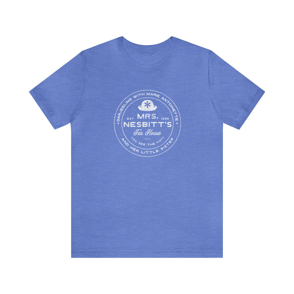 Mrs. Nesbitt’s Tea House Bella Canvas Unisex Jersey Short Sleeve Tee