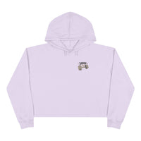 Down Bad Crying at the Gym Crop Hoodie