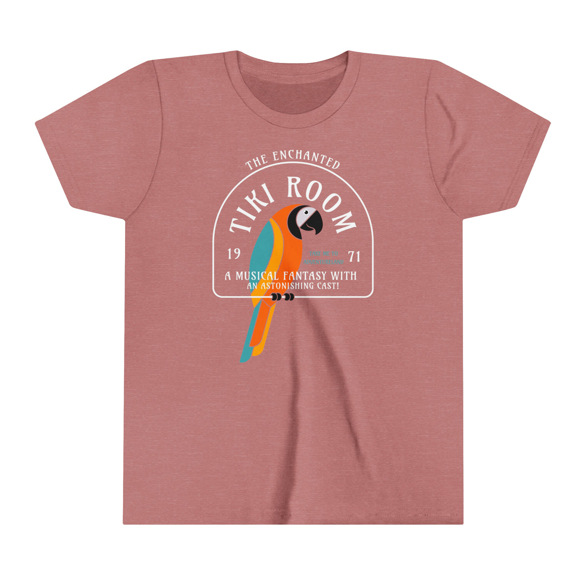 Enchanted Tiki Room Bella Canvas Youth Short Sleeve Tee