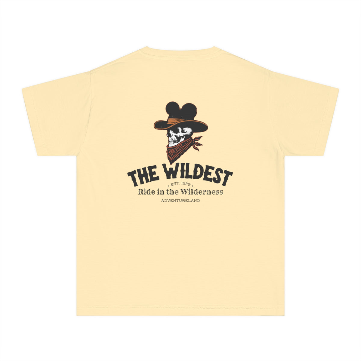 The Wildest Ride in the Wilderness Comfort Colors Youth Midweight Tee