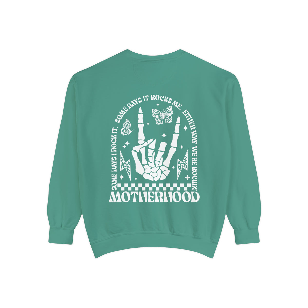 Motherhood Comfort Colors Unisex Garment-Dyed Sweatshirt