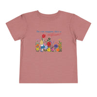 Do You Suppose She’s A Wildflower Bella Canvas Toddler Short Sleeve Tee