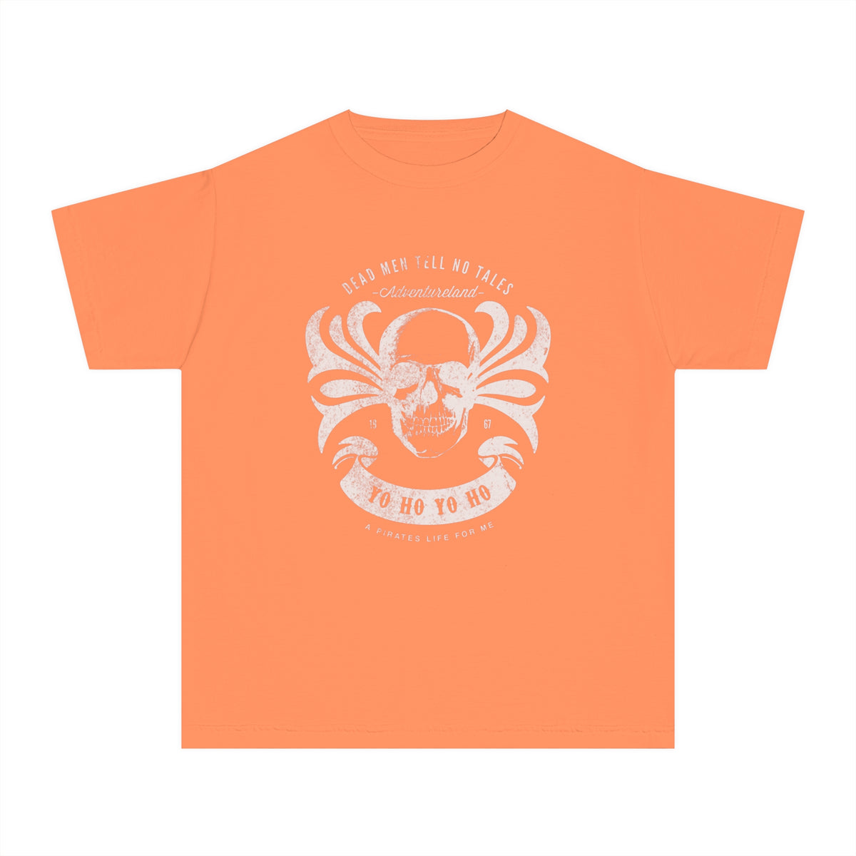 Dead Men Tell No Tales Comfort Colors Youth Midweight Tee