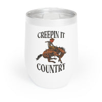 Creepin it Country Chill Wine Tumbler