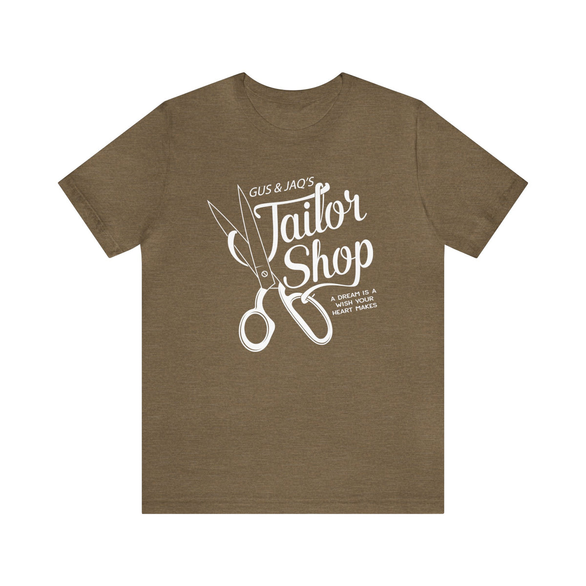 Gus & Jaq's Tailor Shop Bella Canvas Unisex Jersey Short Sleeve Tee