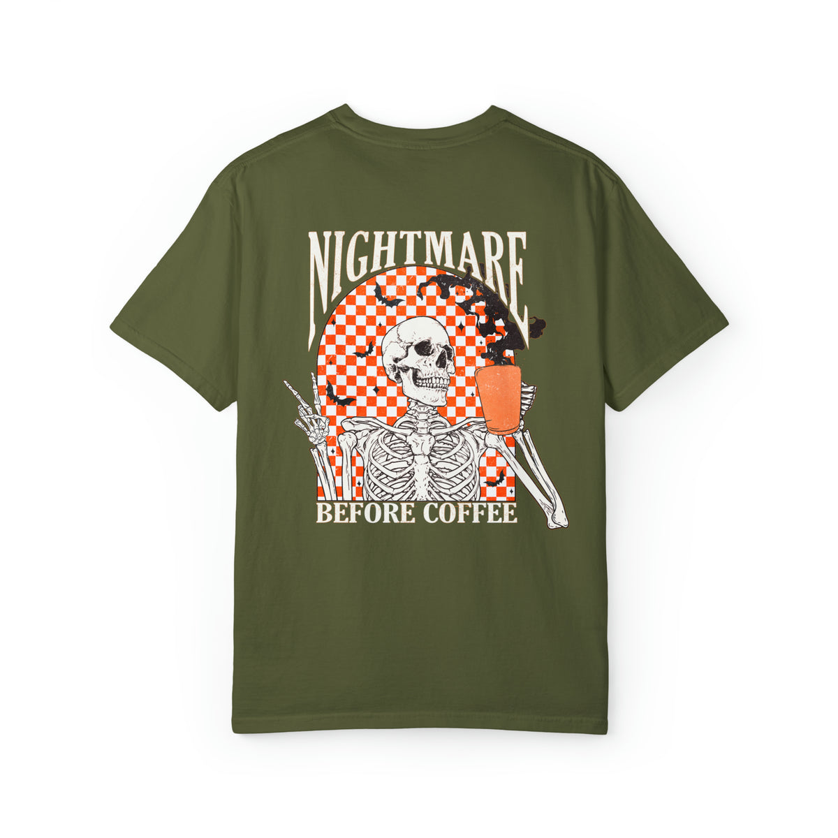 Nightmare Before Coffee Comfort Colors Unisex Garment-Dyed T-shirt