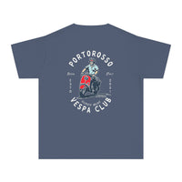 Portorosso Vespa Club Comfort Colors Youth Midweight Tee