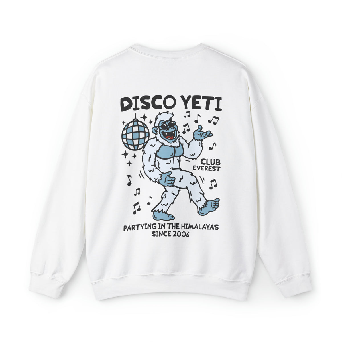 Disco Yeti Gildan Unisex Heavy Blend™ Crewneck Sweatshirt