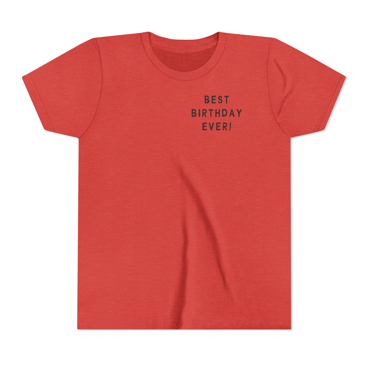 Best Birthday Ever Bella Canvas Youth Short Sleeve Tee