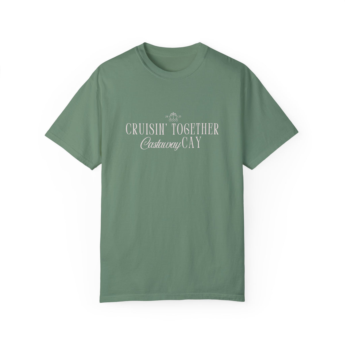 Cruisin' Together Castaway Cay Comfort Colors Unisex Garment-Dyed T-shirt