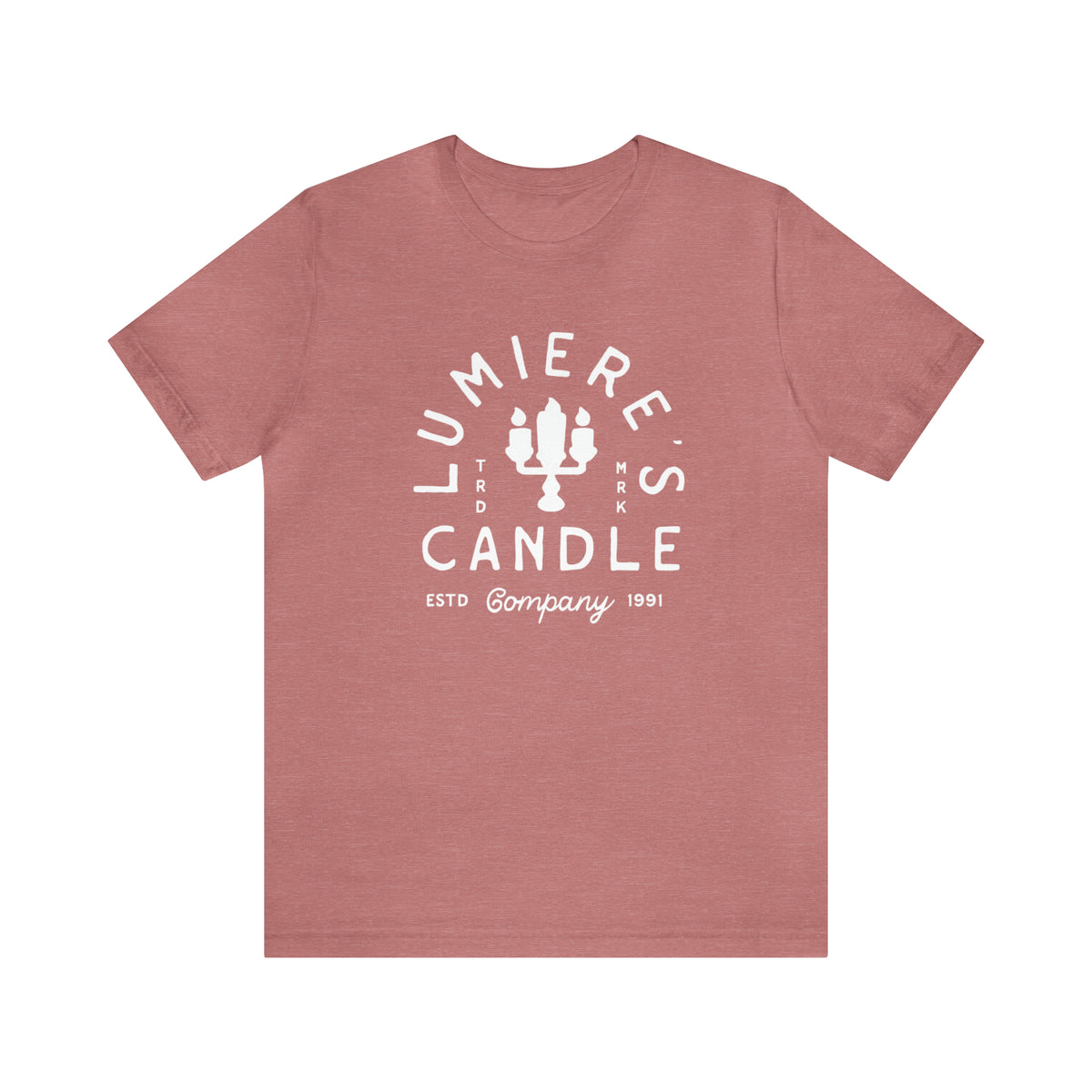Lumiere’s Candle Company Bella Canvas Unisex Jersey Short Sleeve Tee