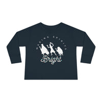 Making Spirits Bright Rabbit Skins Toddler Long Sleeve Tee