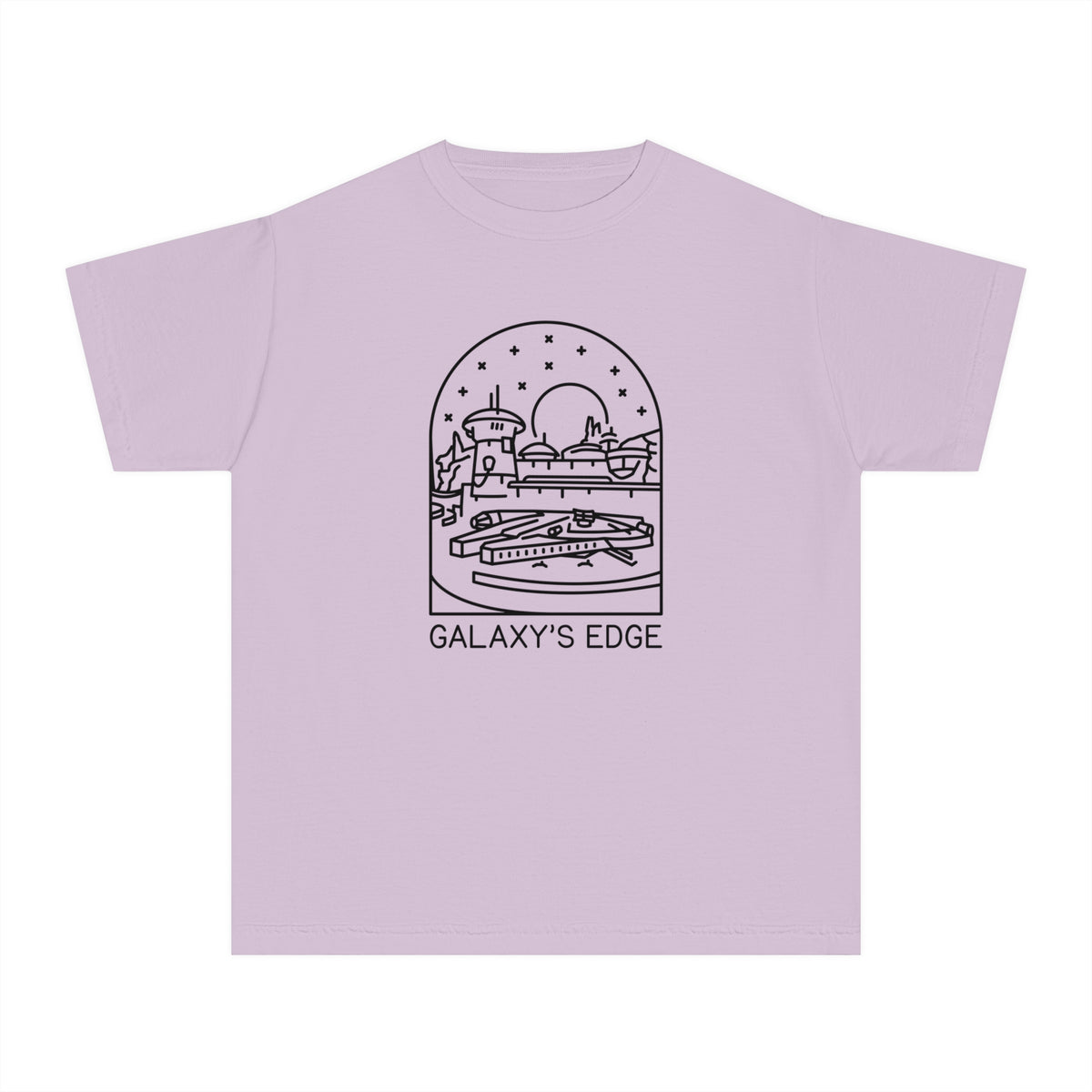 Galaxy's Edge Comfort Colors Youth Midweight Tee