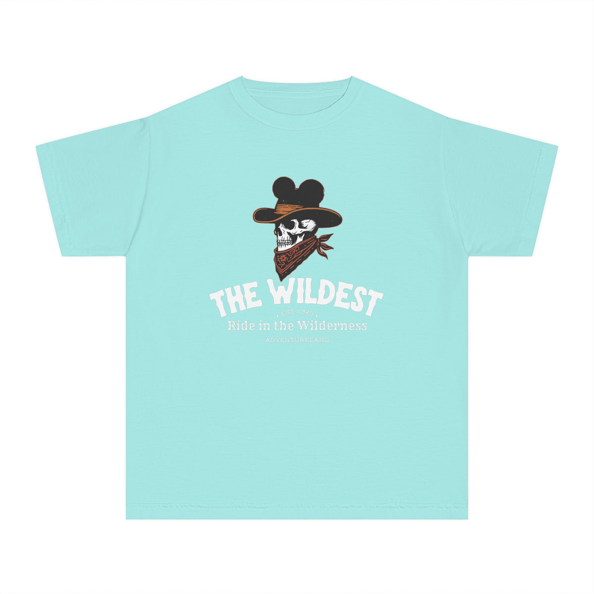 The Wildest Ride in the Wilderness Comfort Colors Youth Midweight Tee