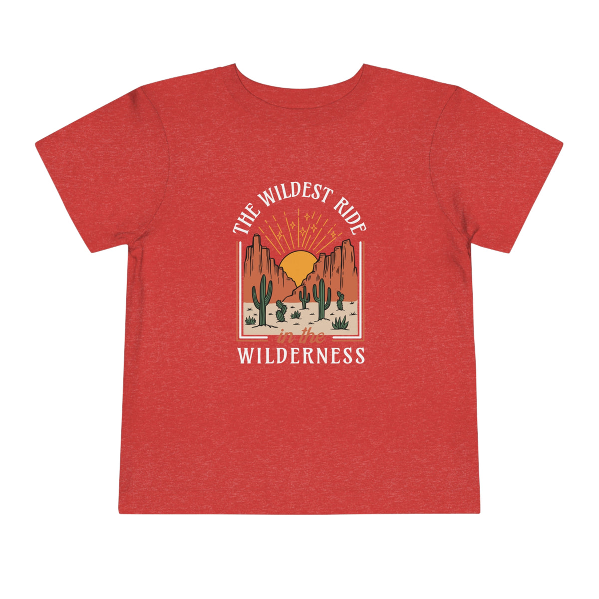 The Wildest Ride In The Wilderness Bella Canvas Toddler Short Sleeve Tee